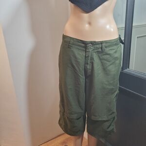 Buffalo Army Green Boy Shorts